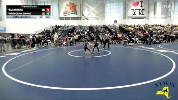 63 lbs Cons. Round 3 - Elijah Diaz, Club Not Listed vs George McGinnis, Club Not Listed