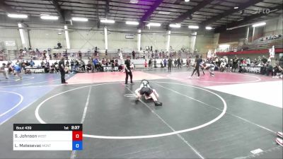 130 kg Final - Samuel Johnson, Western Colorado WC vs Leo Matesevac, Montrose Elite