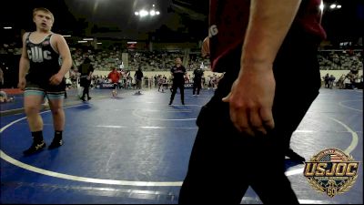 195 lbs Semifinal - Noah Rentie, Eufaula Ironheads Wrestling Club vs Rustin Fipps, Cowboy Wrestling Club