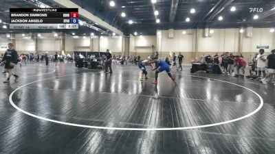 190 lbs Rr Rnd 3 - Brandon Simmons, Kong United vs Jackson Angelo, Spartan RTC @LHP