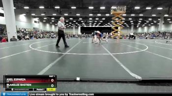 132 lbs Champ. Round 2 - Axel Esparza, CA vs Blakelee Bastien, WI