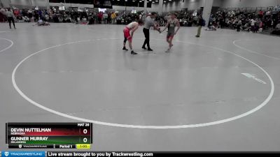 132 lbs Cons. Round 7 - Devin Nuttelman, Nebraska vs Gunner Murray, Oklahoma