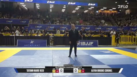 Tatumn Marie Reed vs Aliyah Brooke Coronel 2026 Pan Kids Jiu-Jitsu IBJJF Championship
