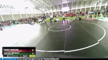 75 lbs Quarterfinal - Wyatt Sweitzer, Sanderson Wrestling Academy vs Boston Brindley, Elite Wrestling