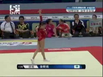 Zeng Siqi Chinese Nationals 2011 - Floor EF - 2nd