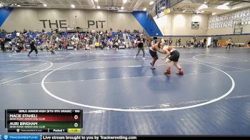180 lbs Round 1 - Auri Bingham, Bear River Wrestling Club vs Macie Staheli, Bear River Wrestling Club