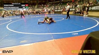 110 lbs Consi Of 16 #2 - Roman Simms, Raising The Level Wrestling Club vs Jayce Delorenzo-Day, Team Donahoe