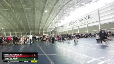 77 lbs Quarters & Wb (16 Team) - Richard Flores Jr, Colorado Xtreme vs Traycen Ashby, South Central Utah