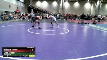 144A Quarterfinal - Dawson Fisher, Goddard HS vs Jace Amsden, Farmington