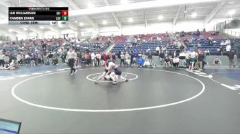 138 lbs Cons. Semi - Camden Evans, Lehi vs Ian Williamson, Davis