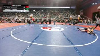125 lbs Cons. Round 3 - Searney O`Brien, Sheridan vs Paisley Harbach, Star Valley