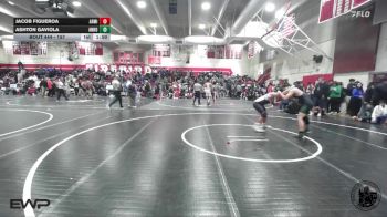 157 lbs Champ. Round 2 - Jacob Figueroa, Archbishop Mitty vs Ashton Gaviola, Angelo Rodriguez