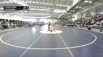 157 lbs 5th Place Match - Colton Havens, Cortland State vs Tyler Rossini, Brockport