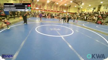 58 lbs Semifinal - Kaiden Candy, Sperry Wrestling Club vs Jaxson Wright, Bartlesville Wrestling Club