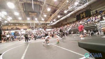 43 lbs Round Of 16 - Rowdy Ward, Lexington Wrestling Club vs Brantley Rodriques, D3 Wrestling Cluib