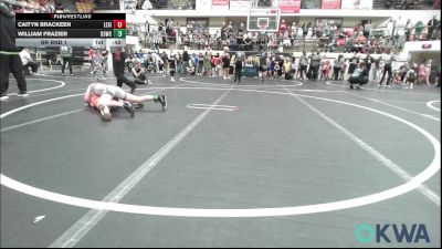 80-84 lbs Rr Rnd 1 - Caityn Brackeen, Lexington Wrestling Club vs William Frazier, D3 Wrestling Cluib