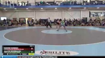 285 lbs Cons. Round 2 - Brady Elswick, Roanoke College vs Brock Hofler, York College (Pennsylvania)
