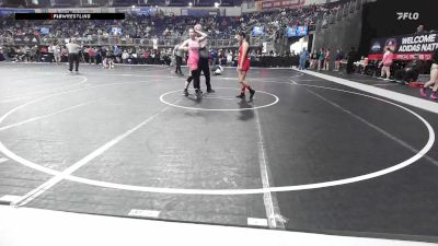 143.8-156.7 lbs Round Of 32 - Isabel Reyes Castillo, Lincoln High School vs Leola Eslinger, East Kansas Eagles