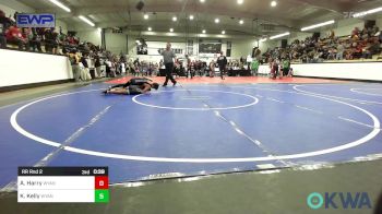 100-105 lbs Rr Rnd 2 - Bentley Sutton, Vinita Kids Wrestling vs Braxton Mefford, Tiger Trained Wrestling