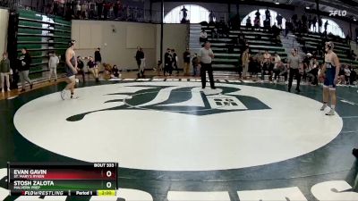 215 lbs Semifinal - Stosh Zalota, Malvern Prep vs Evan Gavin, St. Mary`s Ryken