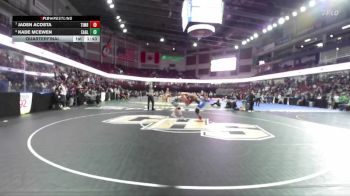 190 lbs Quarterfinal - Jaden Acosta, Timberline vs Kade McEwen, Eagle