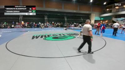 100 lbs Cons. Round 5 - Viviana Zavala, Spanish Springs vs Brooklyn Bloomfeldt, Kelso