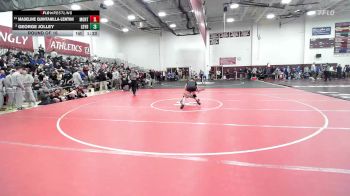 113 lbs Round Of 16 - Madeline Quintanilla-Lentini, Montville vs George Jolley, Ledyard