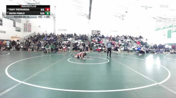 106 lbs Round Of 16 - Tony Pietraroia, Berlin vs Kevin Pinelo, New London