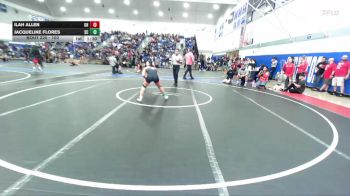 100 lbs Champ. Round 2 - Layla Castillo, Lawndale vs Maya Rodriguez, Merced