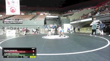 190 lbs Round 1 - Djesire Emerson, Will C Wood High School Wrestling vs Olivia Ruacho, Justin Garza High School Wrestling