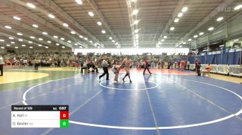 160 lbs Round Of 128 - Avery Hall, VA vs Dustin Baxter, WA