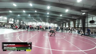 76 lbs Cons. Round 2 - Renyk Kruger, Uintah vs Gryffin Eldred, Shootbox Wrestling Club