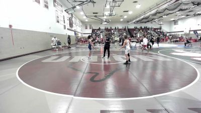 88 lbs Semifinal - Anthony Messina, The Outsiders Wrestling Club vs Isiah Mohallim, Edge Wrestling