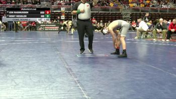 2A-132 lbs Cons. Round 2 - Jon Rasmussen, Audubon vs Remy Ressler, Independence