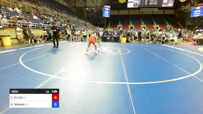 88 lbs 7th Place - Cadence Grulla, GA vs Anabelle Wessel, NY