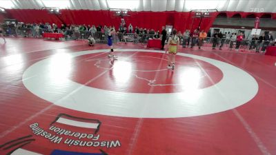 105 lbs Round 2 - Cassidy O`Connell, Weigh In Club vs Danika Spets, Wisconsin