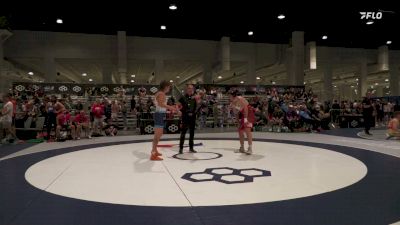 86 kg Cons. Rd Of 32 - Fabian Chavez, Midwest Regional Training Center vs Jackson Sapp, Valley Wrestling Club