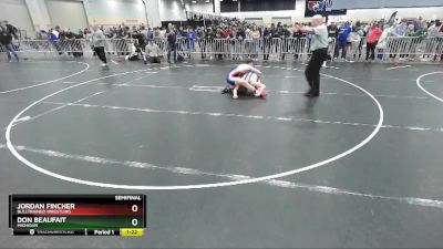 144 lbs Semifinal - Don Beaufait, Michigan vs Jordan Fincher, BullTrained Wrestling