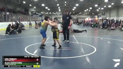 7th Place Match - Elias Ranocchini, L`Anse Creuse WC vs Jon Cribley, Tri County WC