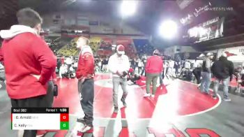 5A 98 lbs Semifinal - Gabriel Arnold, Meridian vs Christian Kelly, Coeur D`Alene