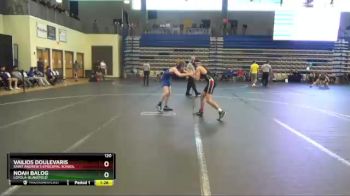 120 lbs 1st Place Match - Vailios Doulevaris, Saint Andrew`s Episcopal School vs Noah Balog, Loyola-Blakefield