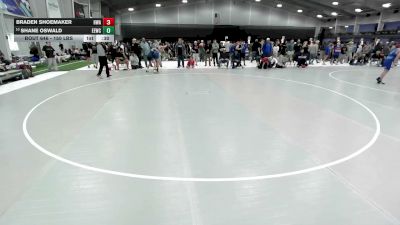 150 lbs Cons. Sub-rd Of 16 - Shane Oswald, Eierman Elite Wrestling Club vs Braden Shoemaker, Heartland Wrestling Academy