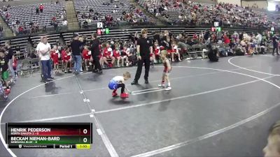 50 lbs Finals (8 Team) - Henrik Pederson, North Dakota 2 vs Beckam Nieman-Bard, Nebraska Blue