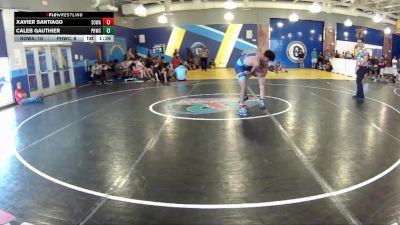 126 lbs Placement (16 Team) - Caleb Gauthier, Palm Harbor WC vs Xavier Santiago, SOWA /HWC