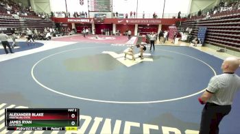 149 lbs Quarterfinal - James Ryan, Kutztown vs Alexander Blake, Frostburg State