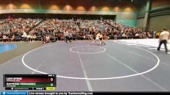 175 lbs Quarterfinal - Liam Byrne, Mountain View vs Raymond Fernandez, Los Banos