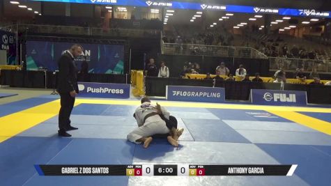 Anthony Garcia vs Gabriel Z Dos Santos 2025 Pan Jiu Jitsu IBJJF Championship