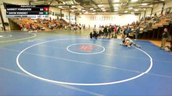 165 lbs Cons. Semi - Justin Sweeney, Case Western Reserve vs Garrett VonGunten, Manchester