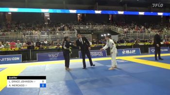 LILLY GRACE JOHNSON vs AILIYAH MERCADO 2024 Pan Kids Jiu-Jitsu IBJJF Championship