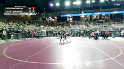 140 lbs Cons. Round 1 - Kelsey Marschka, Chiles vs Nicollette Watson, Wiregrass Ranch